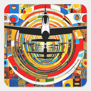 Volo 7 square sticker