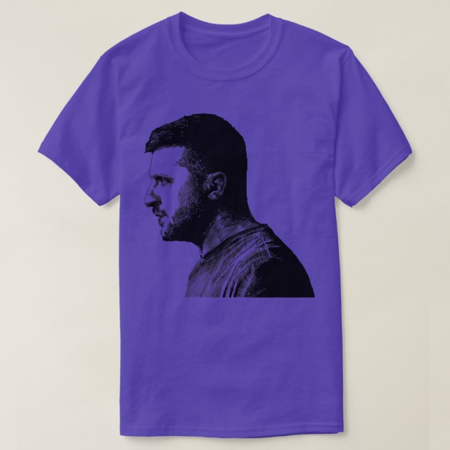 Volodymyr Zelensky Portrait Creme Ver T-Shirt (Design Front)