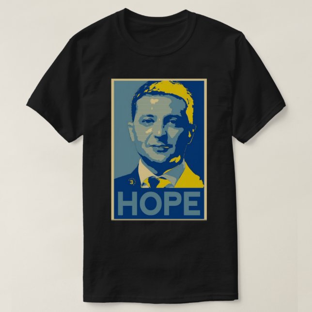 Volodymyr Zelensky President of Ukraine    T-Shirt (Design Front)