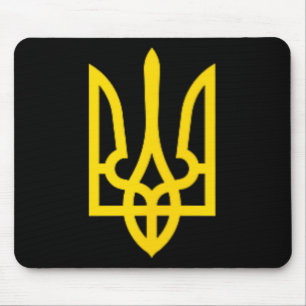 Volodymyr Zelenskyy Coat Of Arms Ukraine Military Mouse Mat