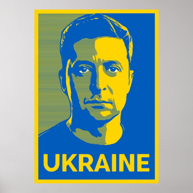 Volodymyr Zelenskyy Poster (Front)