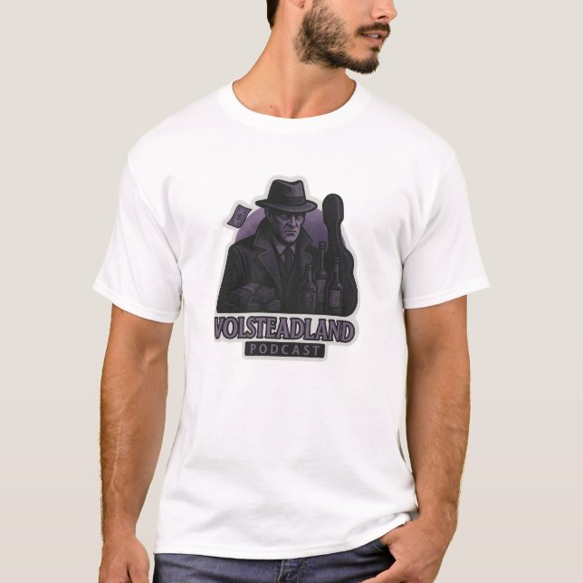 Volsteadland T-Shirt White (Front)