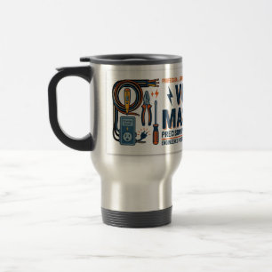 Volt Master Electricians Gift Travel Mug