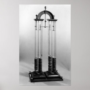 Voltaic pile  made for Jacques Alexandre Charles Poster