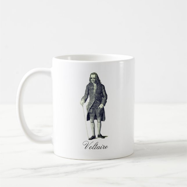 Voltaire Coffee Mug (Left)