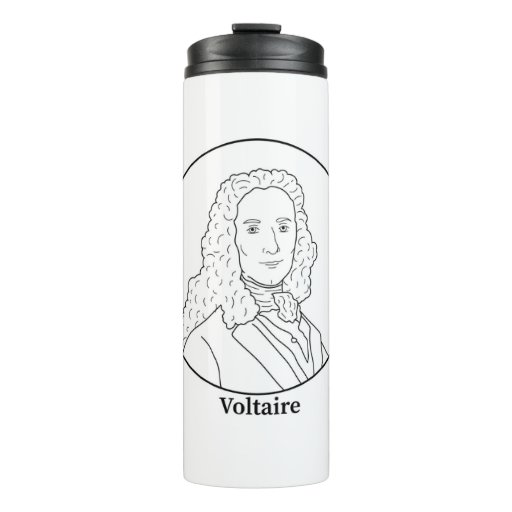 Image of Voltaire Line Portrait Thermal Tumbler
