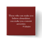 Voltaire Warning Quote
