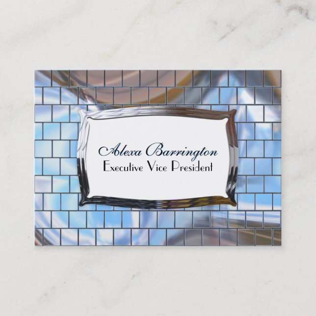 Voltotech Modern Elegance 3.5" x 2.5" Business Card (Front)