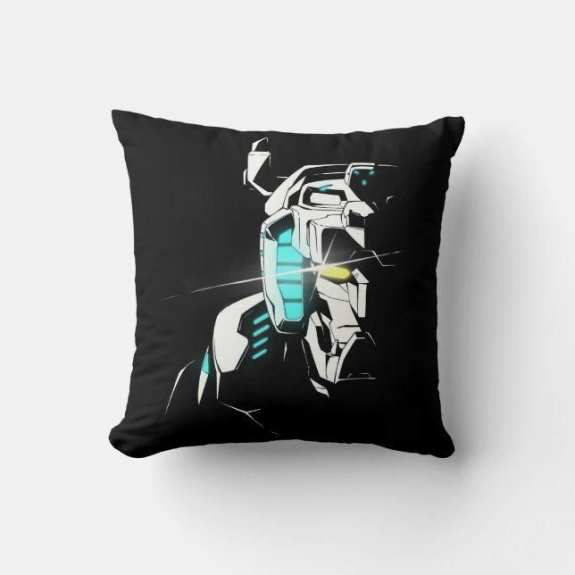 Voltron | Gleaming Eye Silhouette Cushion (Front)