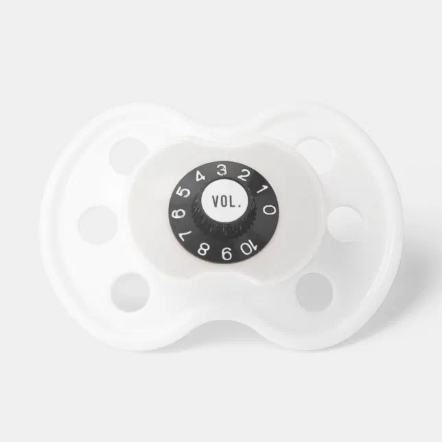 Volume Control Pacifier | Zazzle