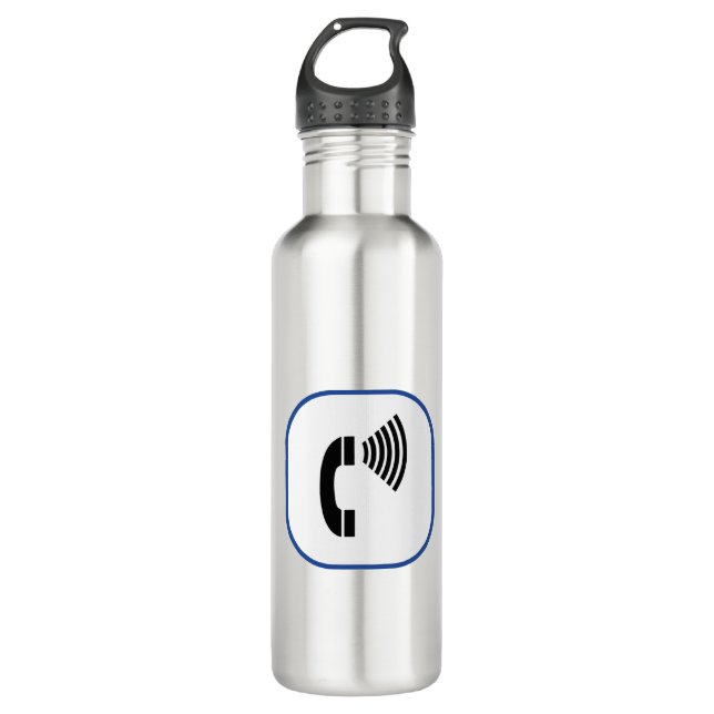 Volume Control Telephone 710 Ml Water Bottle (Front)