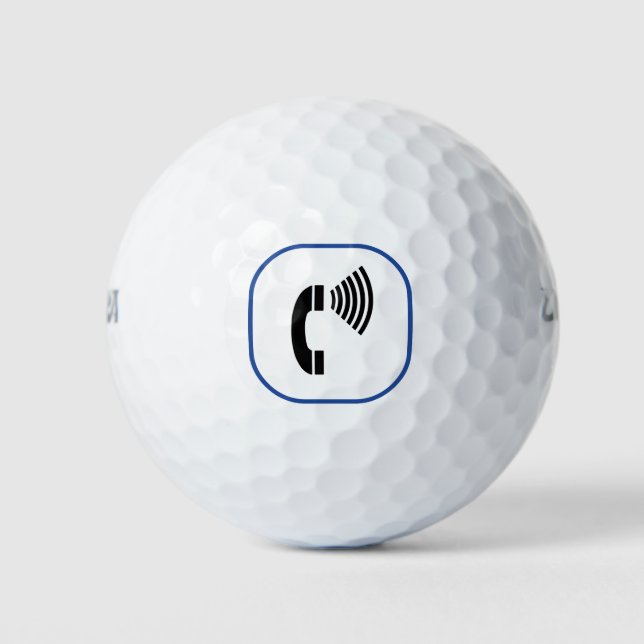 Volume Control Telephone Golf Balls (Front)