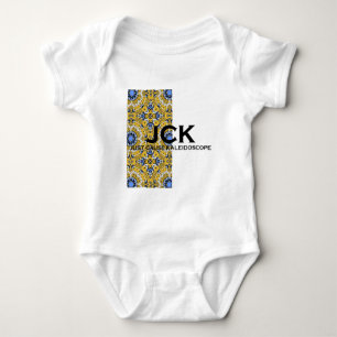 Volume eleven's kaleidoscope art forty-four baby bodysuit