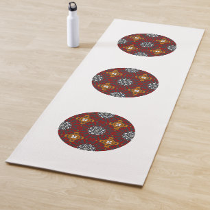 Volume four's kaleidoscope art two yoga mat