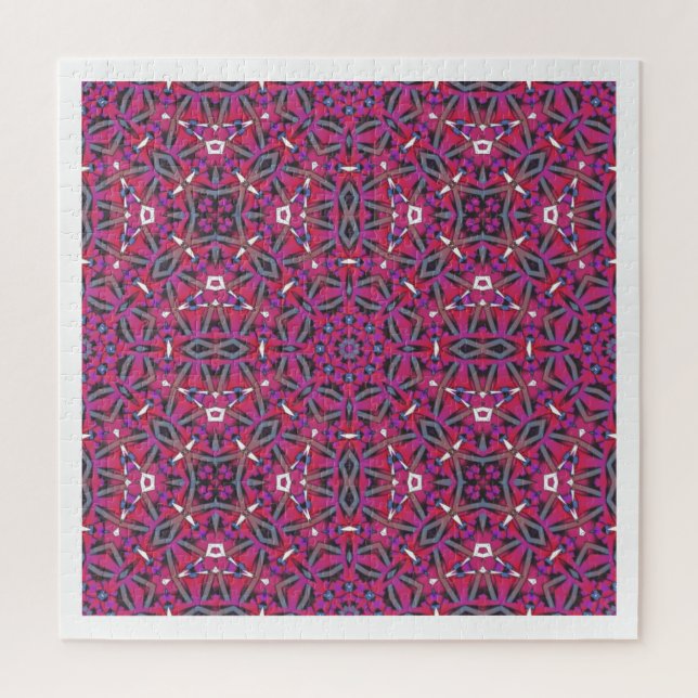 Volume nine's kaleidoscope art four jigsaw puzzle (Vertical)