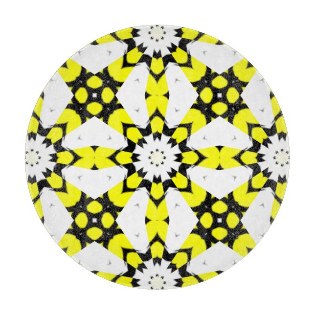 Volume one's kaleidoscope art eleven cutting board (Front)