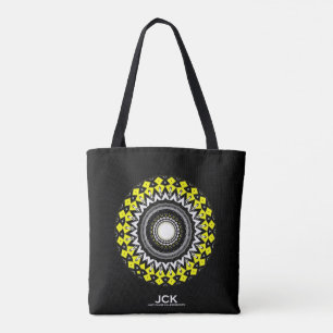 Volume one's kaleidoscope art eleven tote bag