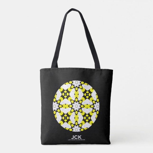 Volume one's kaleidoscope art forty-one tote bag (Back)