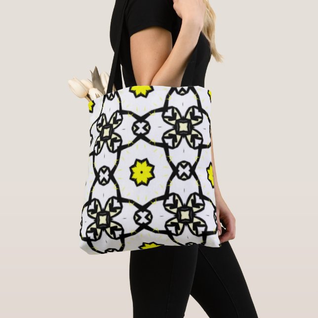 Volume one's kaleidoscope art forty-six tote bag (Close Up)