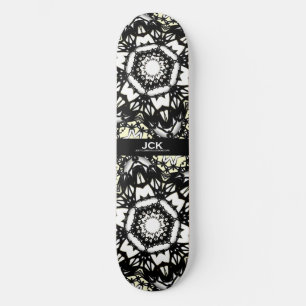 Volume one's kaleidoscope art four skateboard