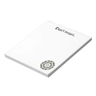 Volume one's kaleidoscope art one notepad