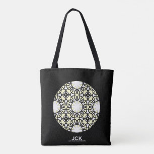 Volume one's kaleidoscope art seven tote bag