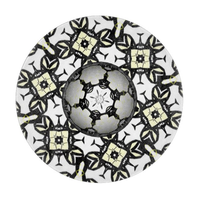 Volume one's kaleidoscope art ten cutting board (Front)