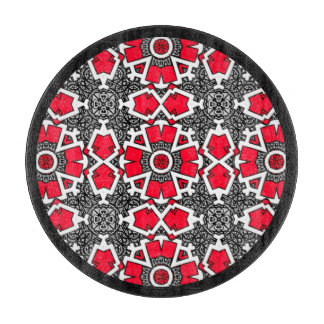 Volume sixteen's kaleidoscope art eight cutting board