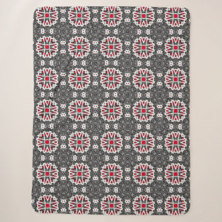 Volume sixteen's kaleidoscope art nine L Sherpa Blanket