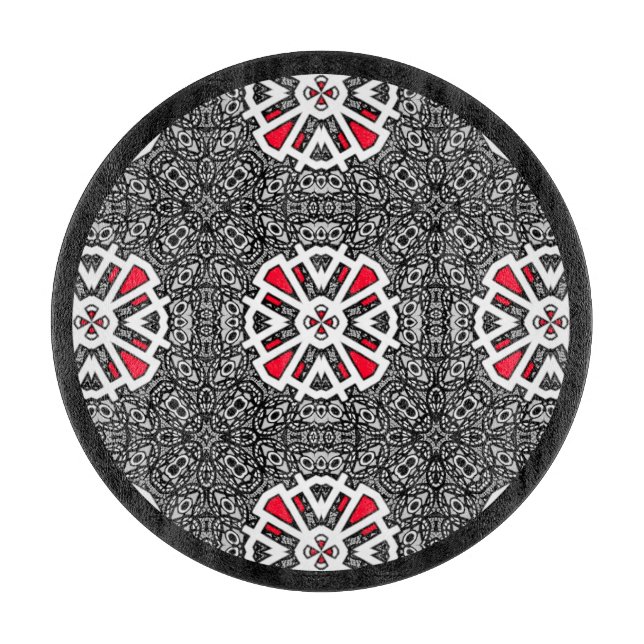 Volume sixteen's kaleidoscope art one cutting board (Front)