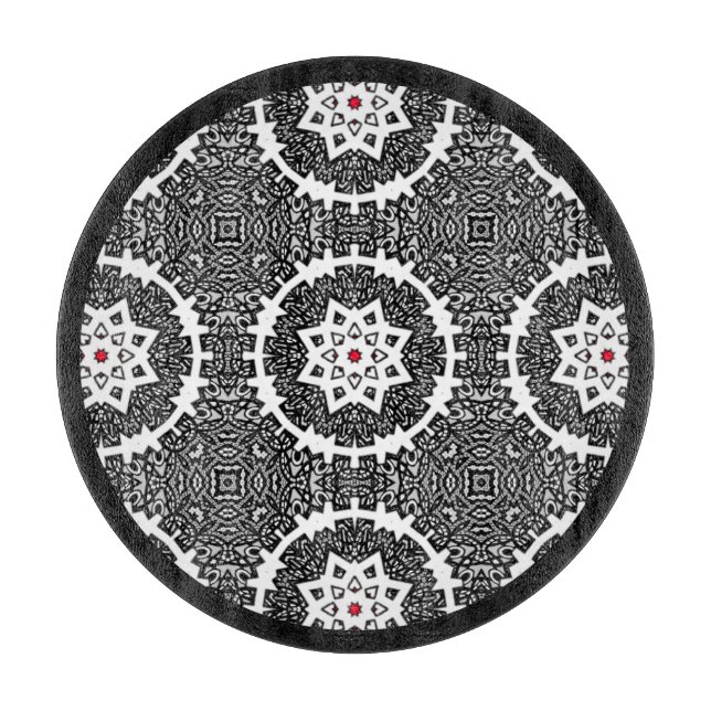 Volume sixteen's kaleidoscope art twelve cutting board (Front)