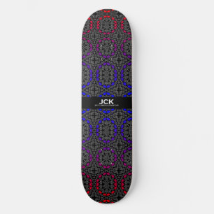 Volume thirteen's kaleidoscope art eighteen skateboard