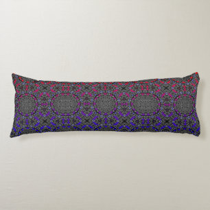 Volume thirteen's kaleidoscope art thirteen body cushion