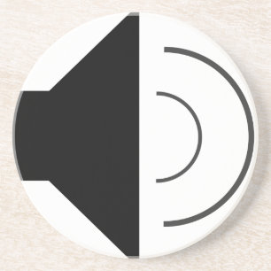 Volume up Speaker Coaster