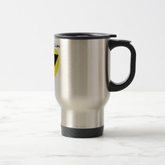 Voluntaryism is Love - Travel beverage container Mug