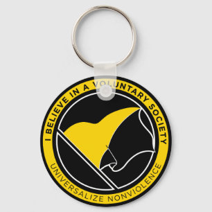 Voluntaryist AnCap Keychain