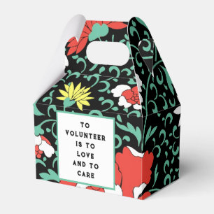 Volunteer Appreciation Favour Box