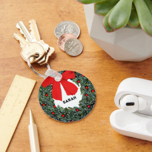 Volunteer Appreciation Holiday Gifts Key Ring