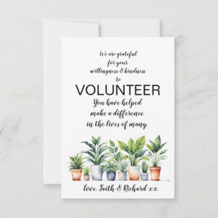 volunteer appreciation week card