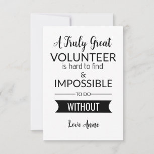volunteer appreciation week card