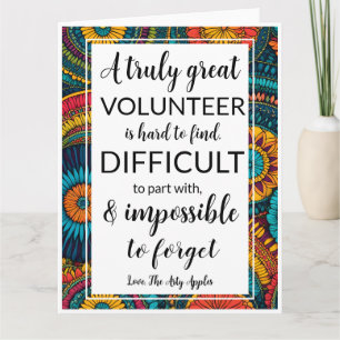 volunteer appreciation week  card