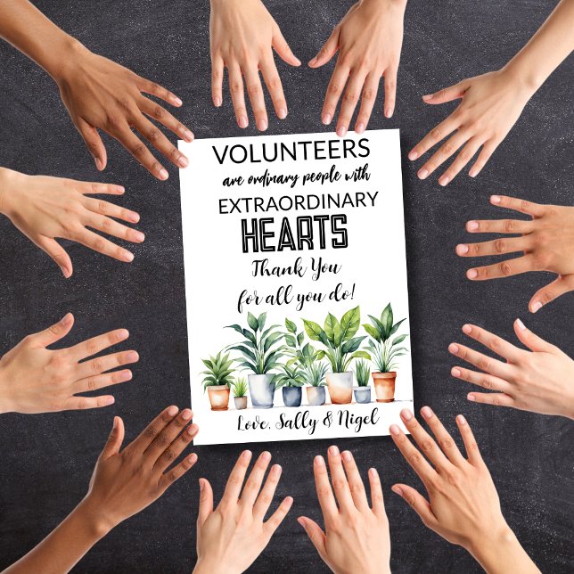 volunteer appreciation week postcard (Creator Uploaded)