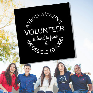 Volunteer Appreciation Week Sign Thank You Volun Square Business Card