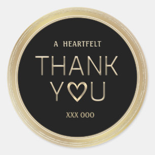 Volunteer Award Thank You for Years of Service Classic Round Sticker