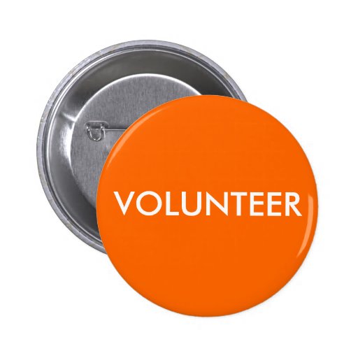 VOLUNTEER BADGE | Zazzle