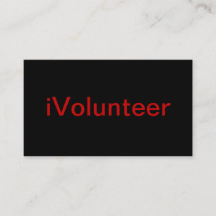 Volunteer Business Card