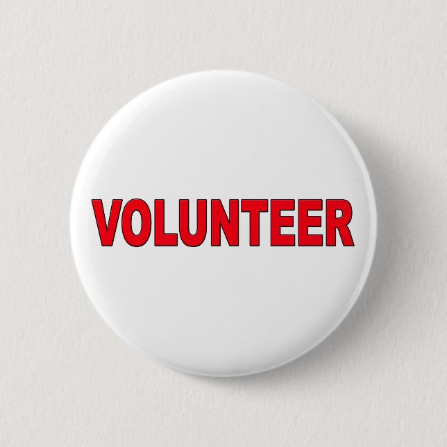 Volunteer Button (Front)