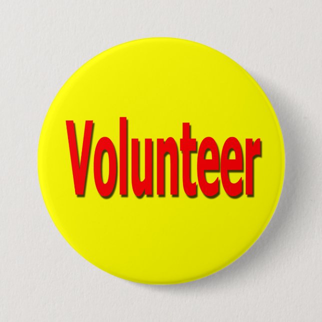 volunteer button (yellow) (Front)