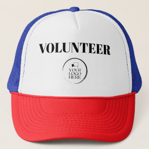 Volunteer Cap Your Logo Here Custom