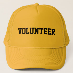 Volunteer Event Label Customised Trucker Hat